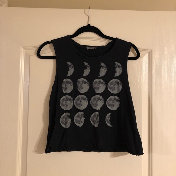 Moon Cycle Black Top - Picture 3 of 4